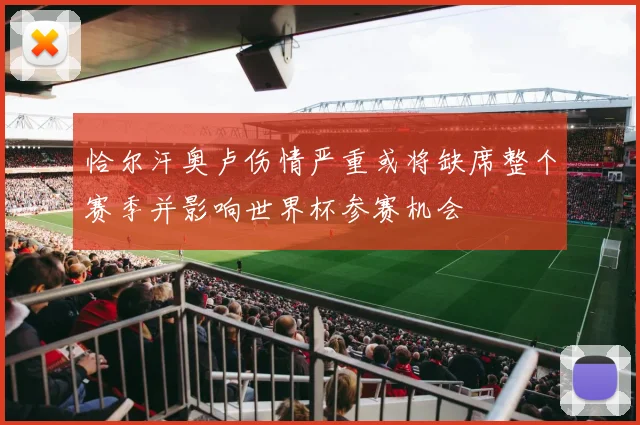 恰尔汗奥卢伤情严重或将缺席整个赛季并影响世界杯参赛机会